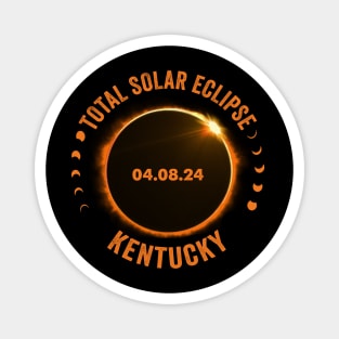 Kentucky Total Solar Eclipse 2024 American Totality April 8 Magnet